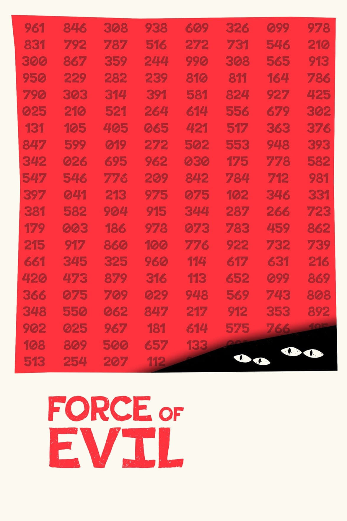 Постер Force of Evil